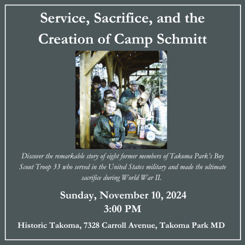 Upcoming Event – Camp Schmitt