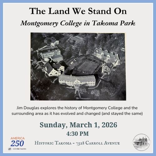 Upcoming Event – History of Montgomery College
