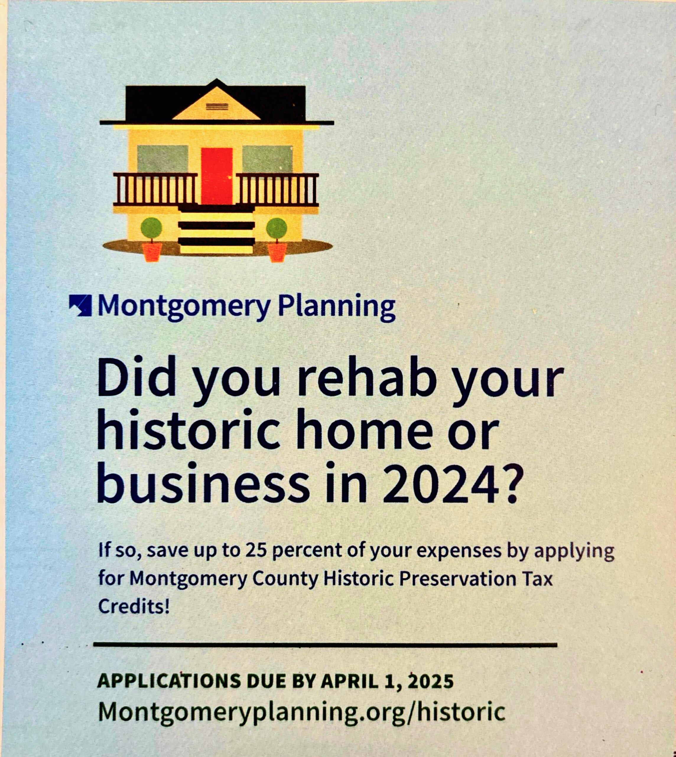 2025 Historic Preservation Tax Credits